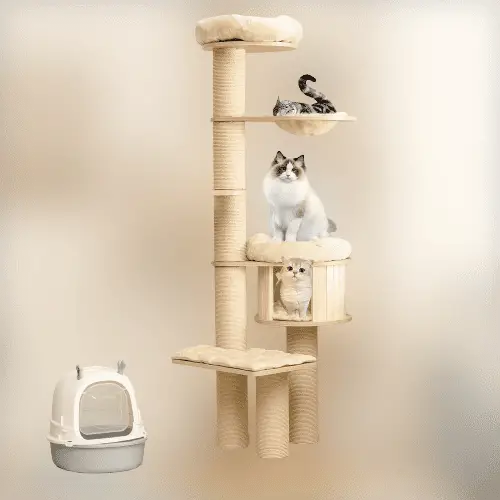 Tangkula Modern Cat Tree