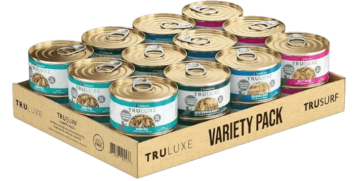 Weruva Truluxe Cat Food, Variety Pack, Trusurf