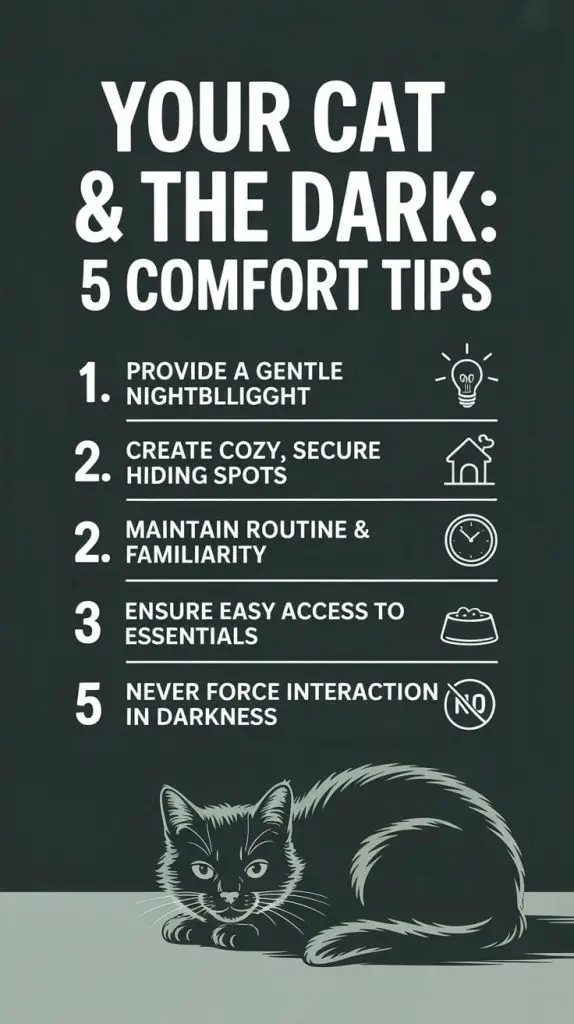 5 TIPS TO COMFORT YOUR CAT IN THE DARK! (EASY HACKS)