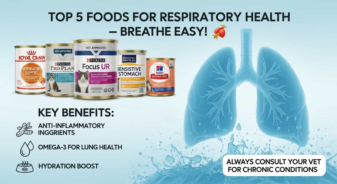 Best Cat Food for Respiratory Issues