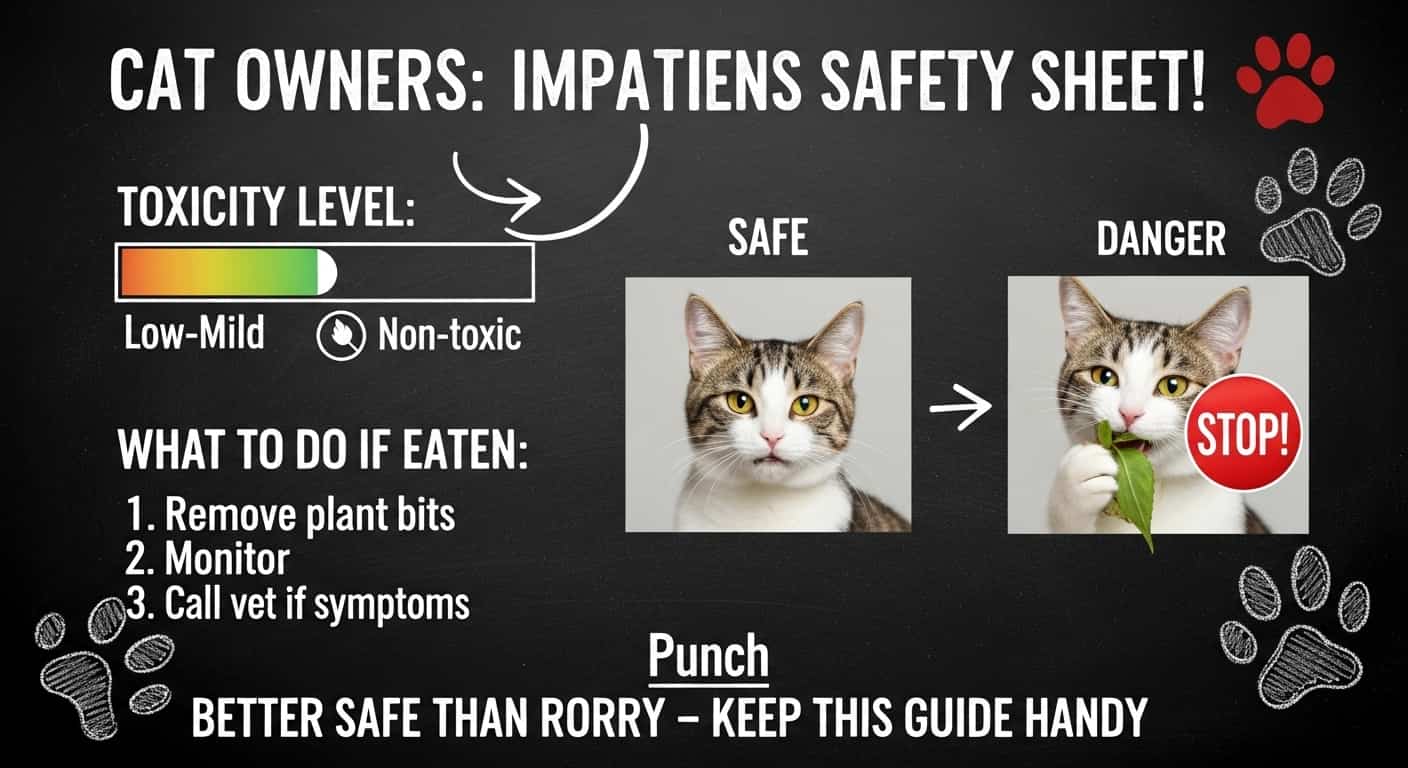Are Impatiens Toxic to Cats