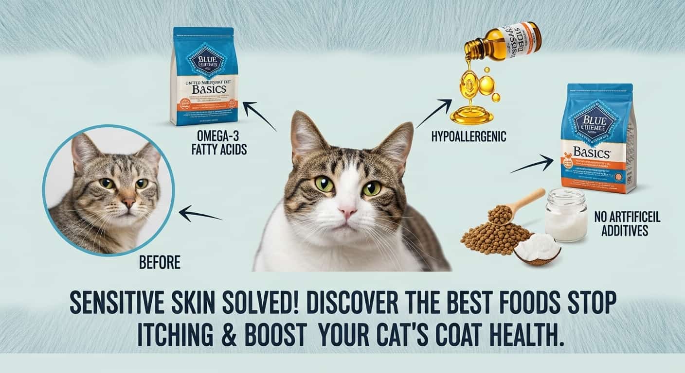 Best Cat Food for Cats With Sensitive Skin