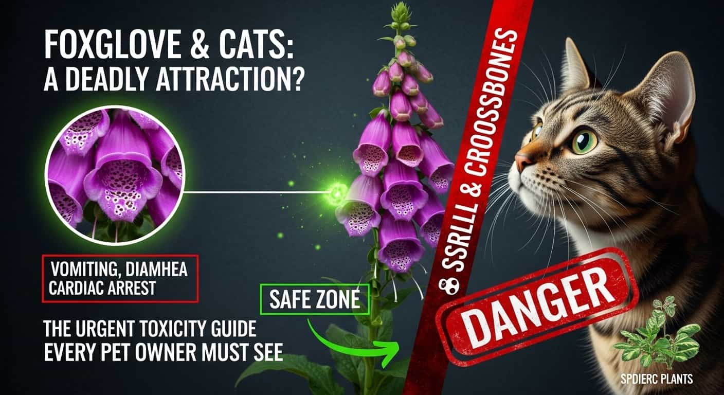 is foxglove toxic to cats