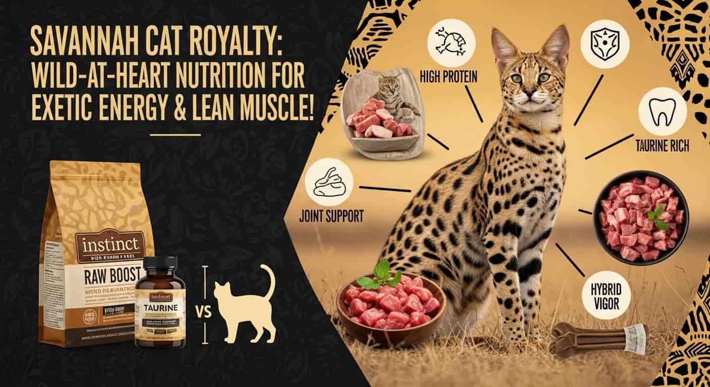 Best Food for Savannah Cats