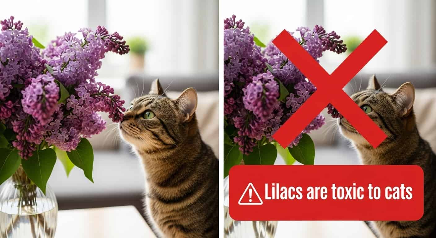 Are Lilacs Toxic to Cats