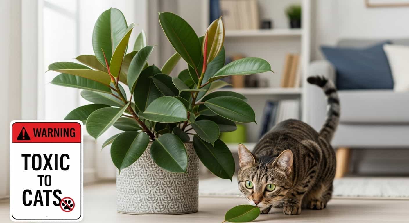 Are Rubber Plants Toxic to Cats
