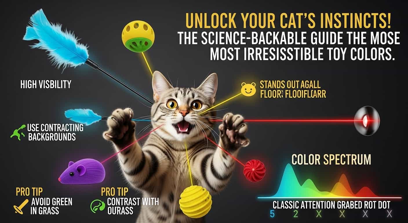 What Color Toys are Best for Cats