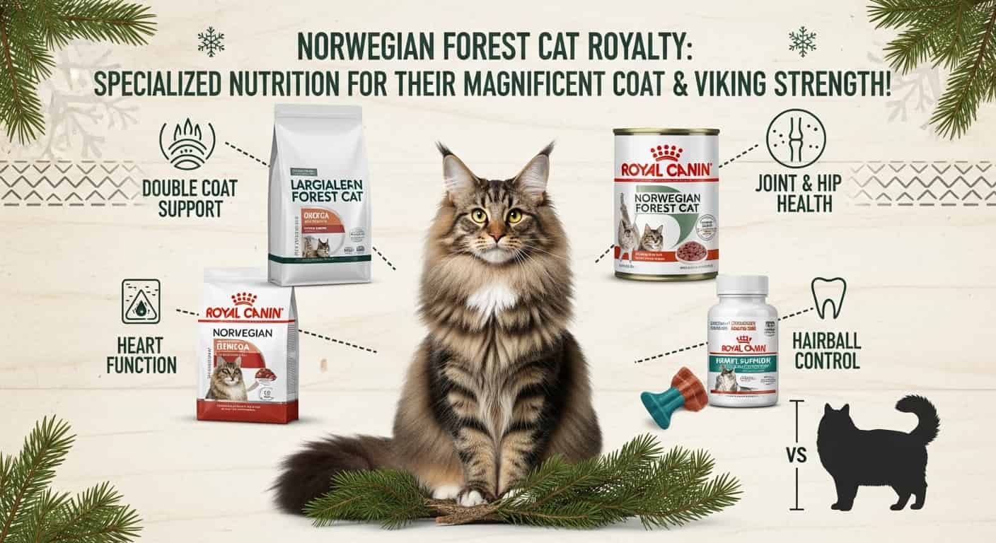 Best Cat Food for Norwegian Forest Cats