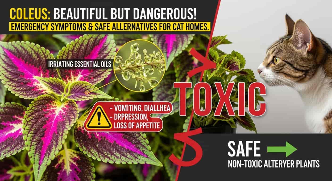 Is Coleus Toxic to Cats