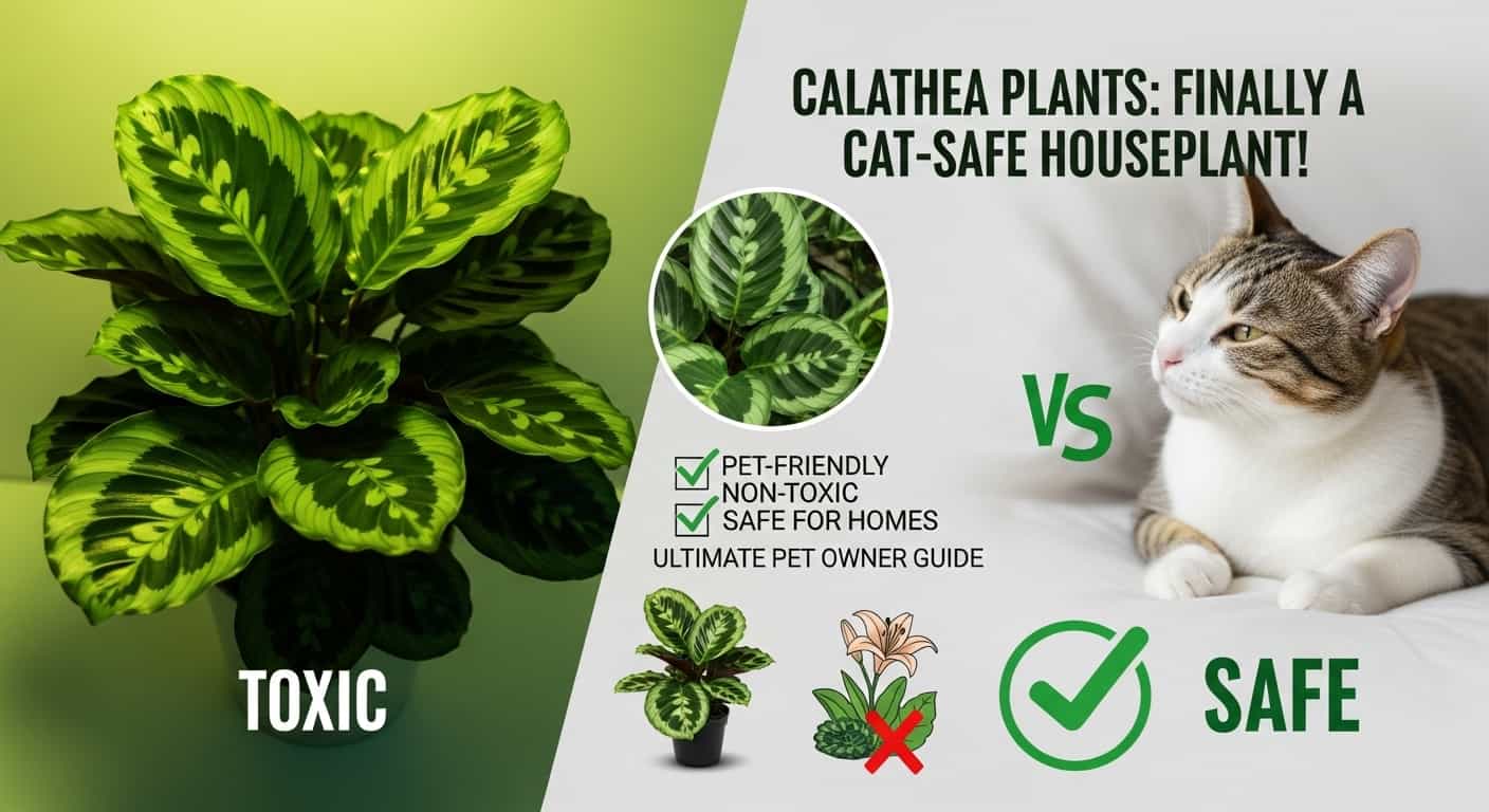 Is Calathea Toxic to Cats?