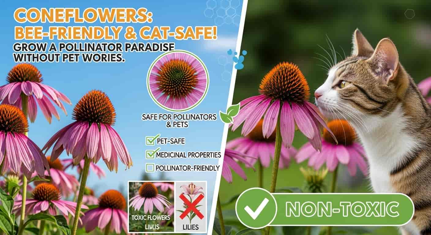Are Coneflowers Toxic to Cats