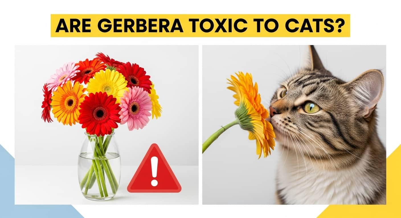 Are Gerbera Toxic to Cats