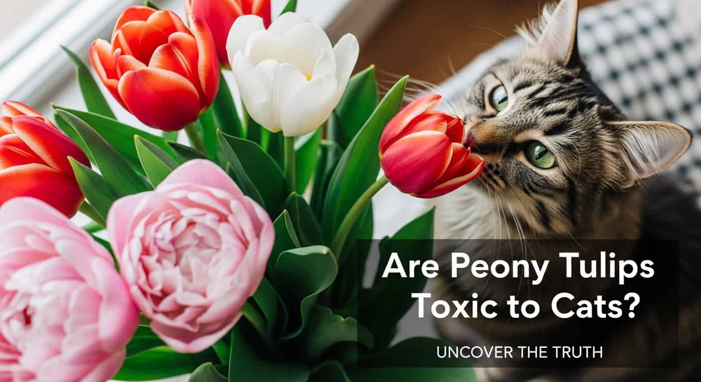 Are Peony Tulips Toxic to Cats?