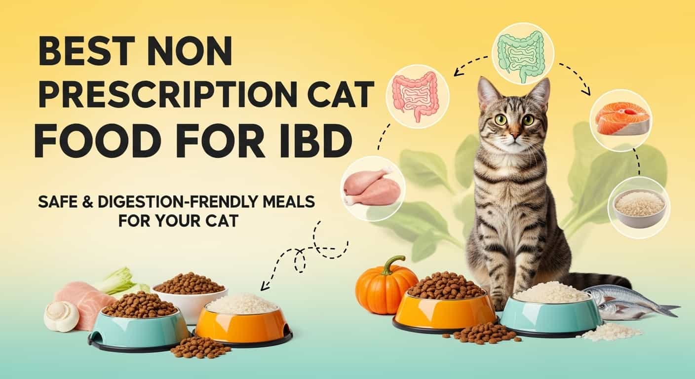 Best Non Prescription Cat Food for IBD