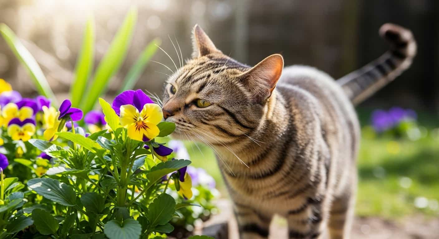 Are Violas Toxic to Cats? Vet-Reviewed Safety Guide
