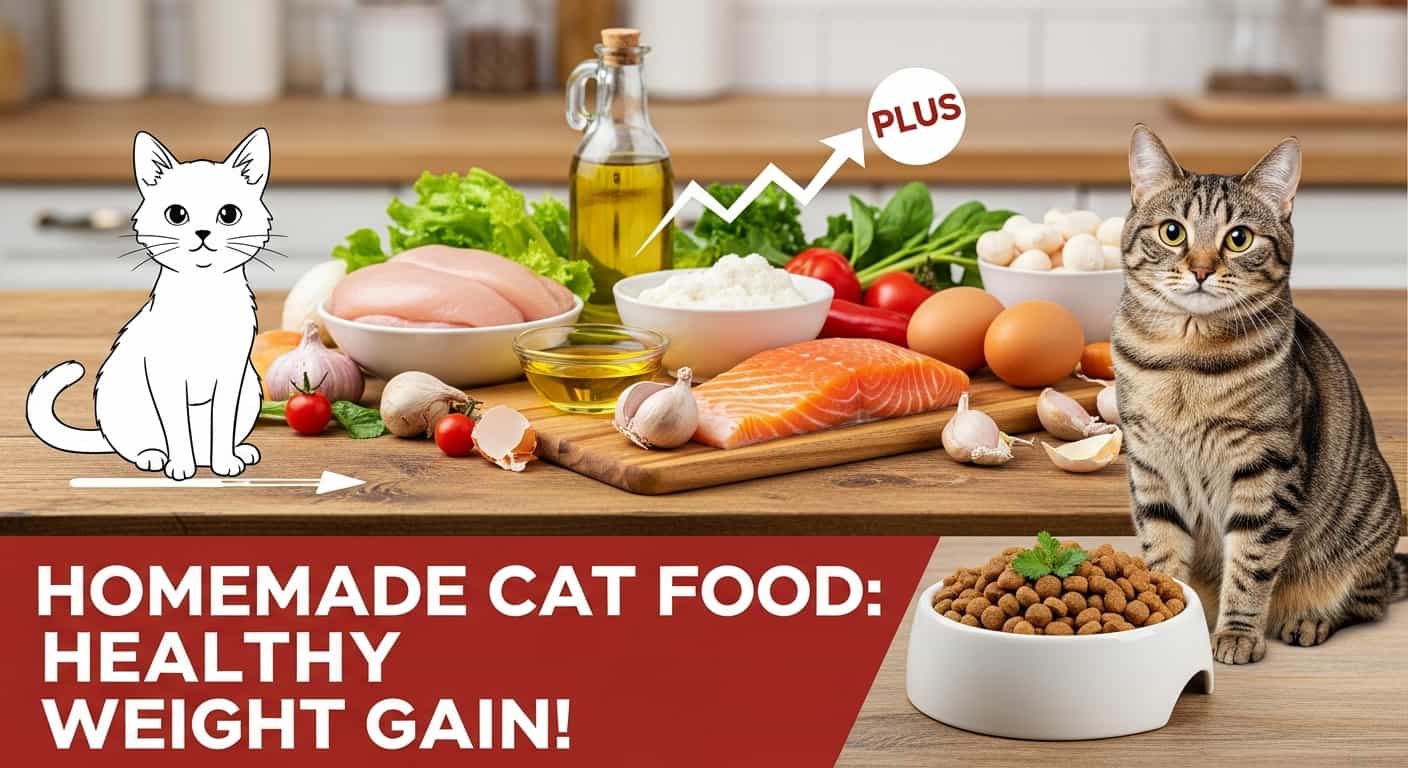 Homemade Cat Food to Gain Weight