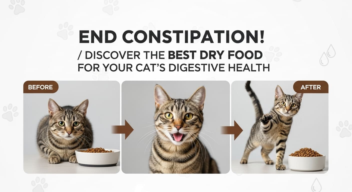 Best Dry Cat Food for Constipation