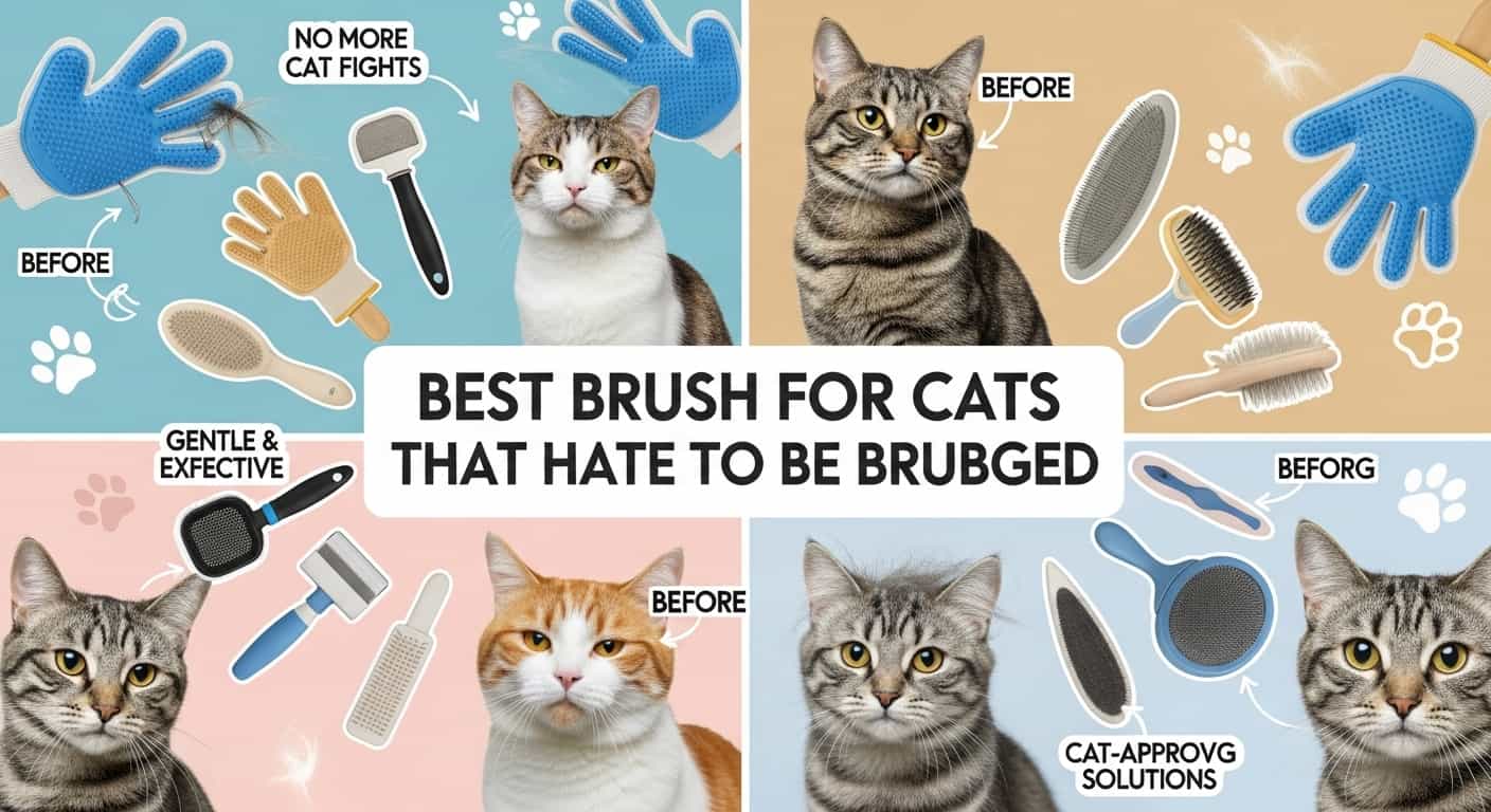 Best Brush for Cats That Hate to Be Brushed