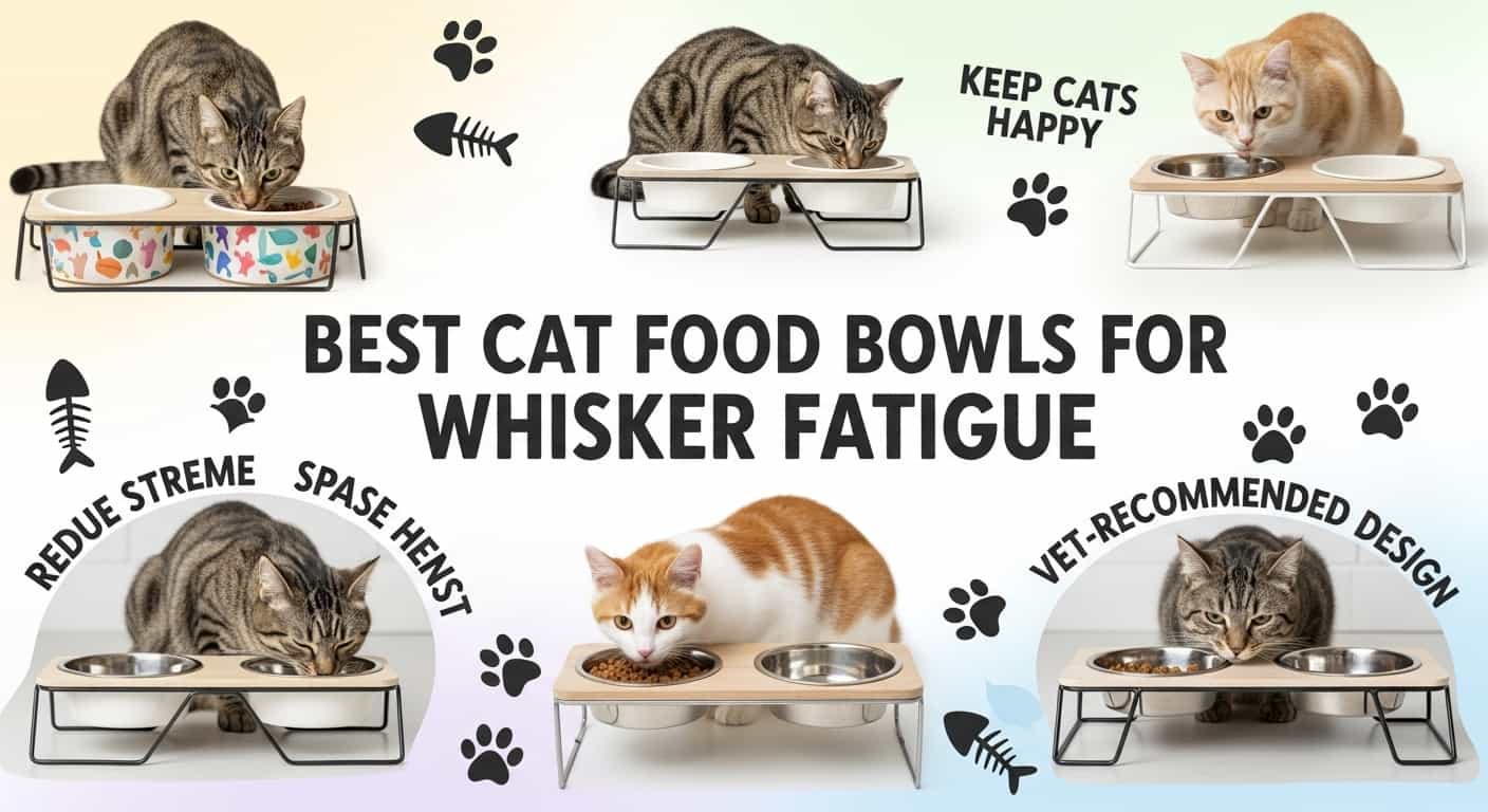 Best Cat Food Bowls for Whisker Fatigue