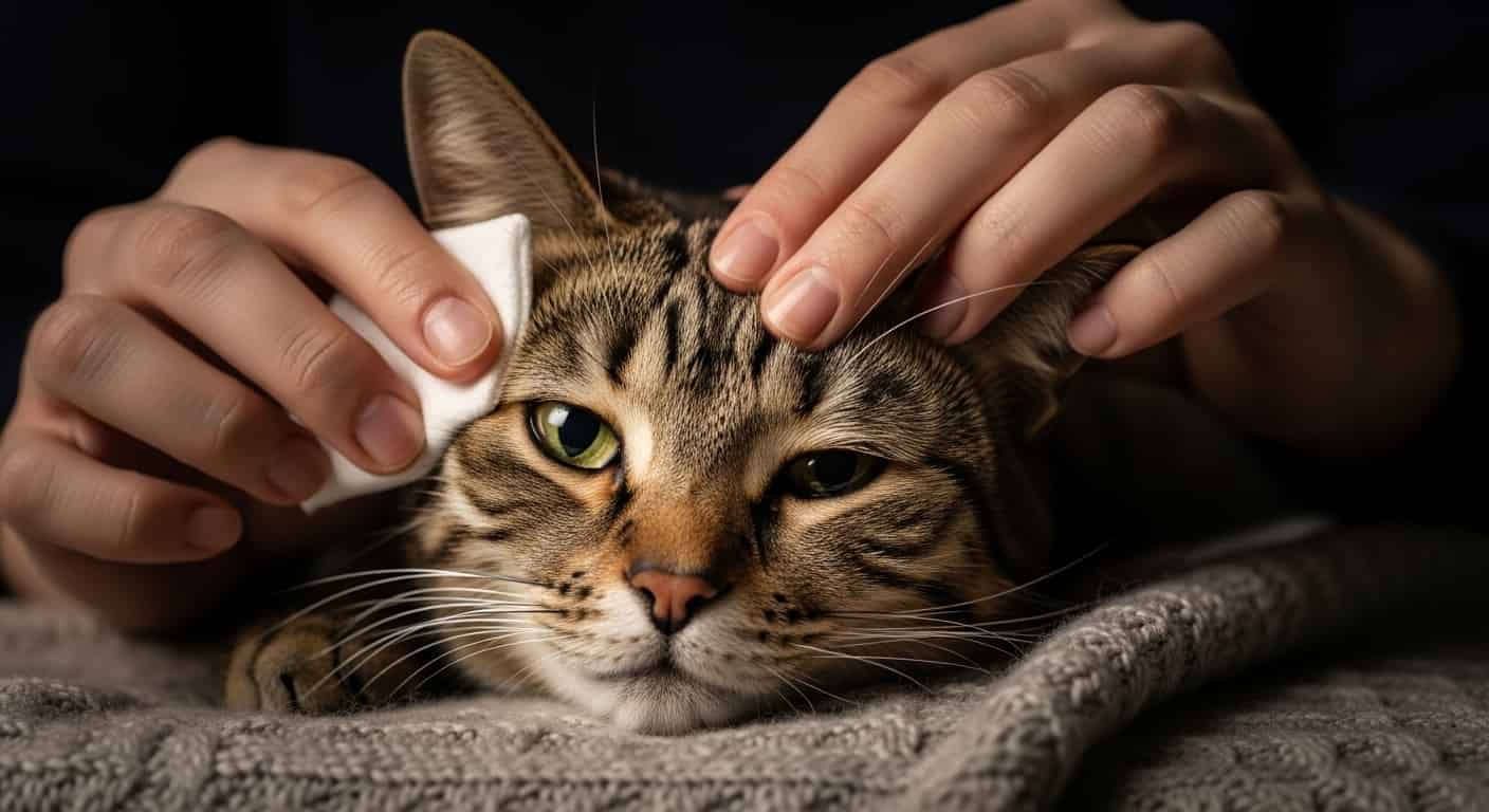 Cat Swollen Eye Treatment at Home