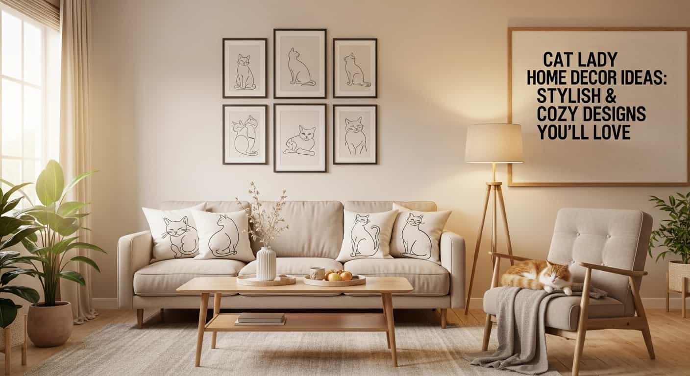Cat Lady Home Decor Ideas