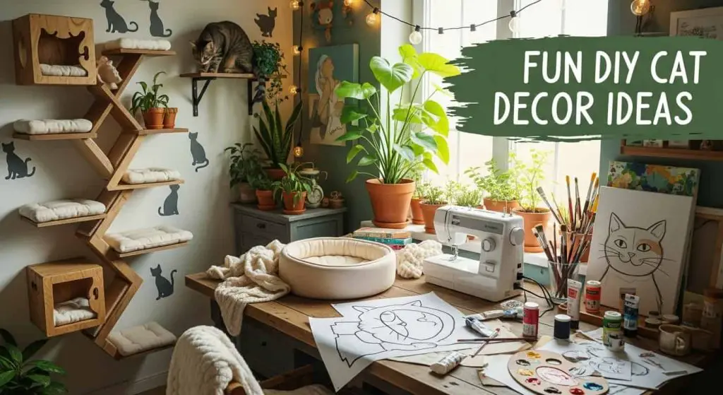 Diy Cat Decor Projects