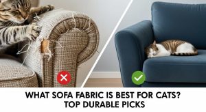 What Sofa Fabric is Best for Cats