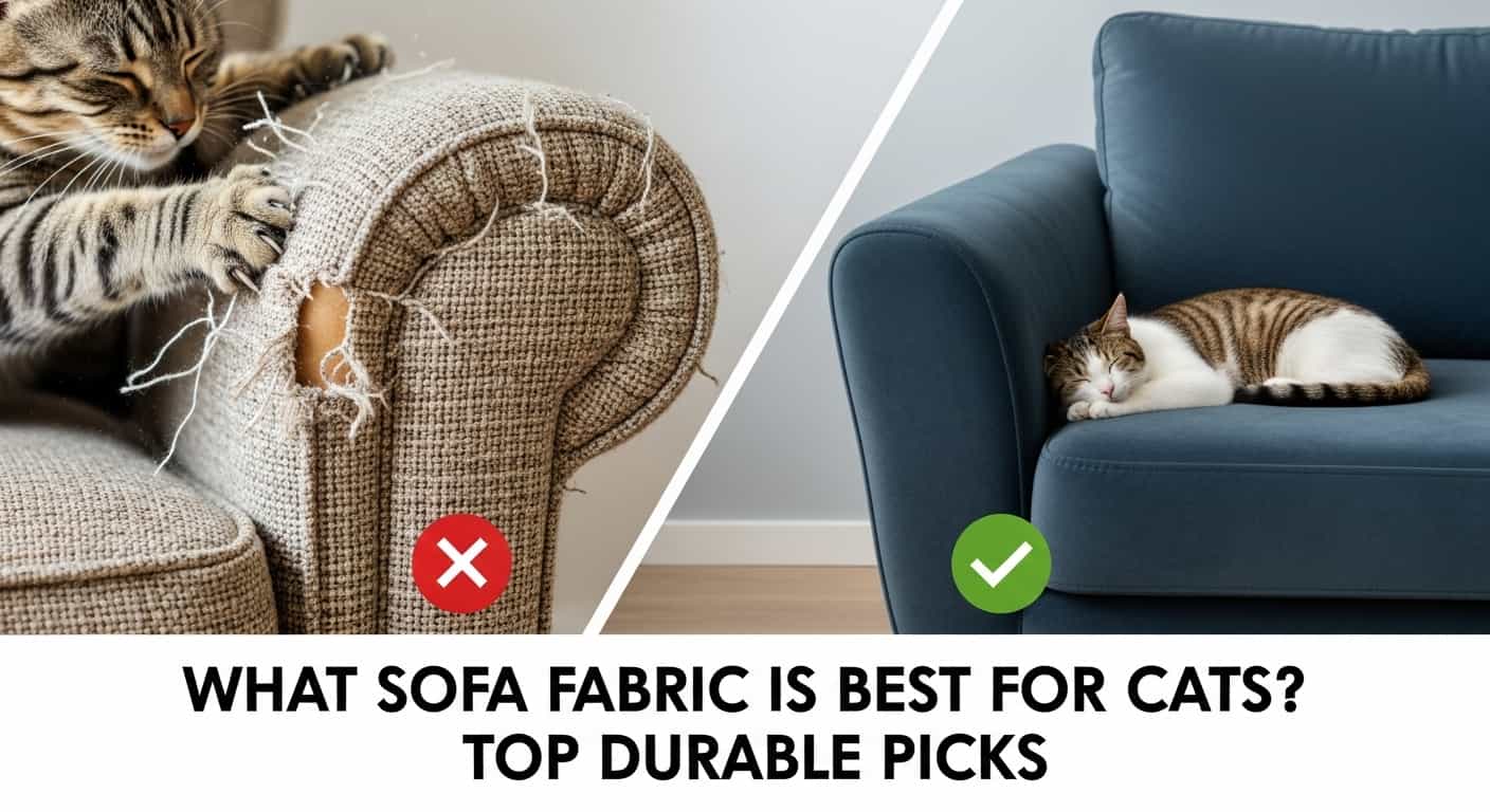 What Sofa Fabric is Best for Cats