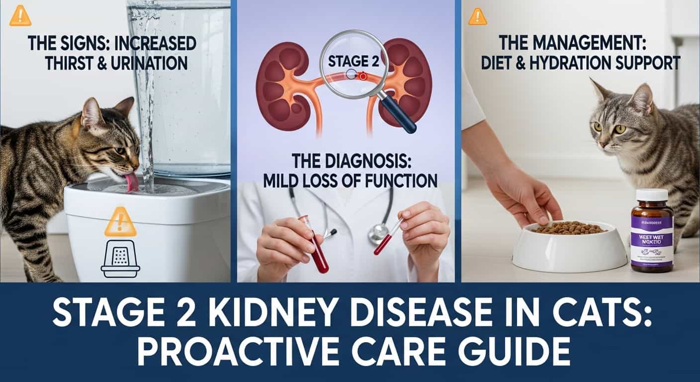 Stage 2 Kidney Disease in Cats