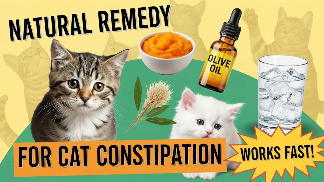 Natural Remedy for Constipation in Cats