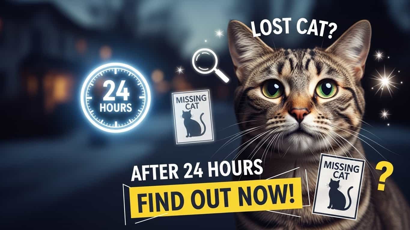 Chances of Finding Lost Cat After 24 Hours