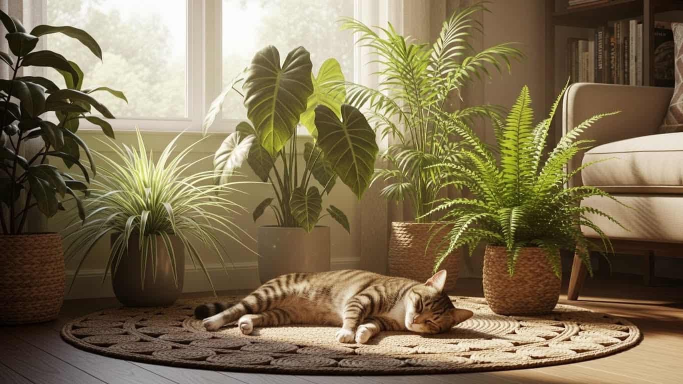 Air Cleaning Plants Safe for Cats