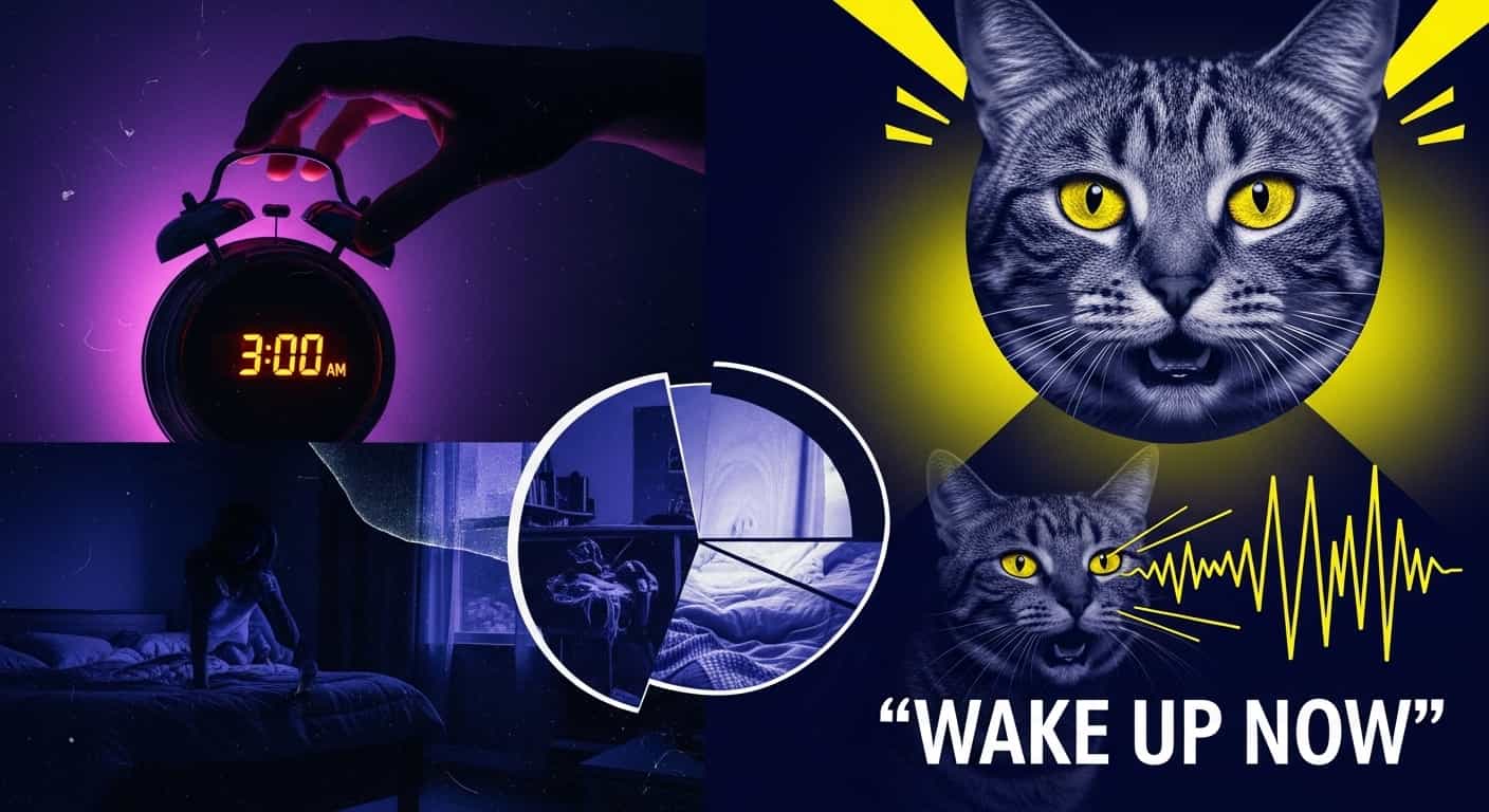 Cat Keeps Waking Me Up at Night