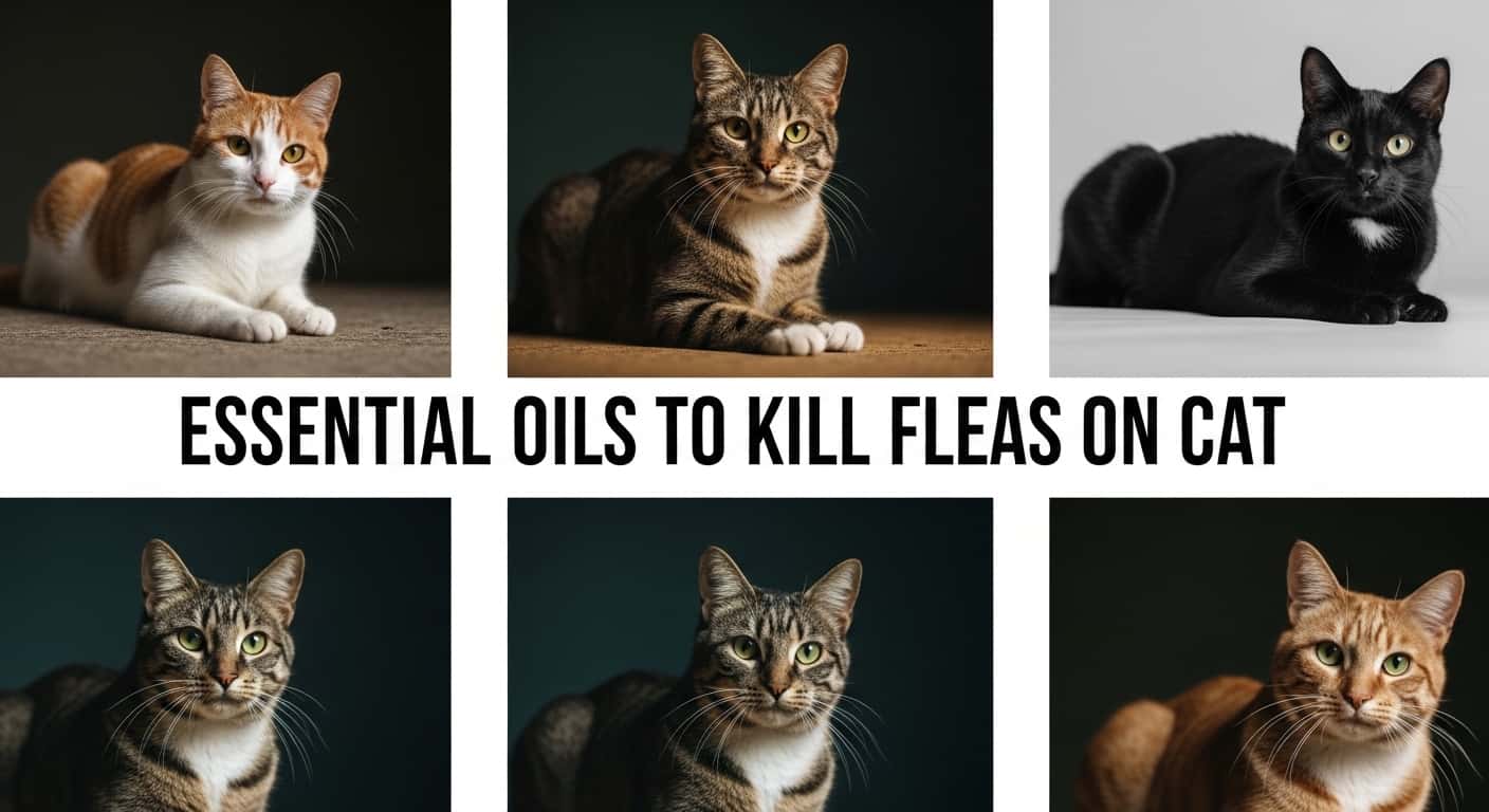 Essential Oils to Kill Fleas on Cats