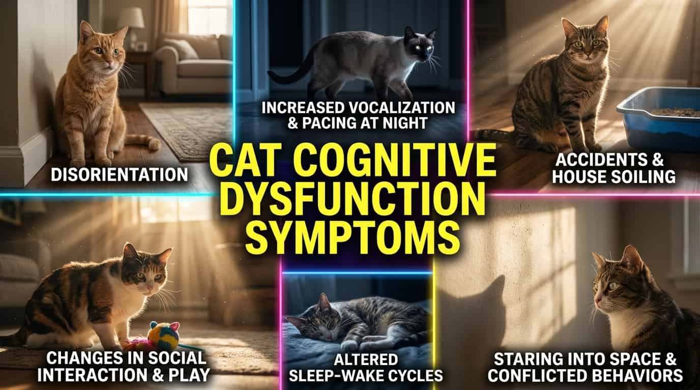 Cat Cognitive Dysfunction Symptoms