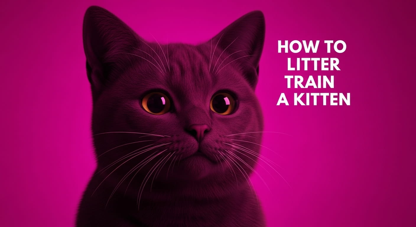 How to Litter Train a Kitten