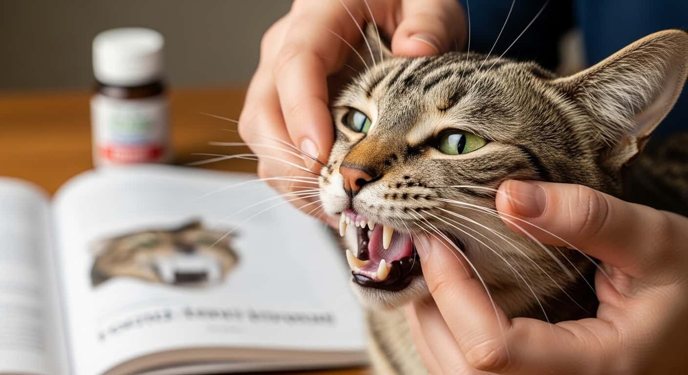Cat Broken Tooth