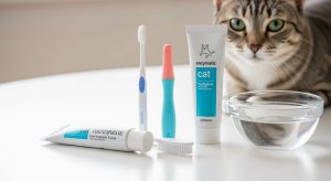 how to clean cat teeth at home