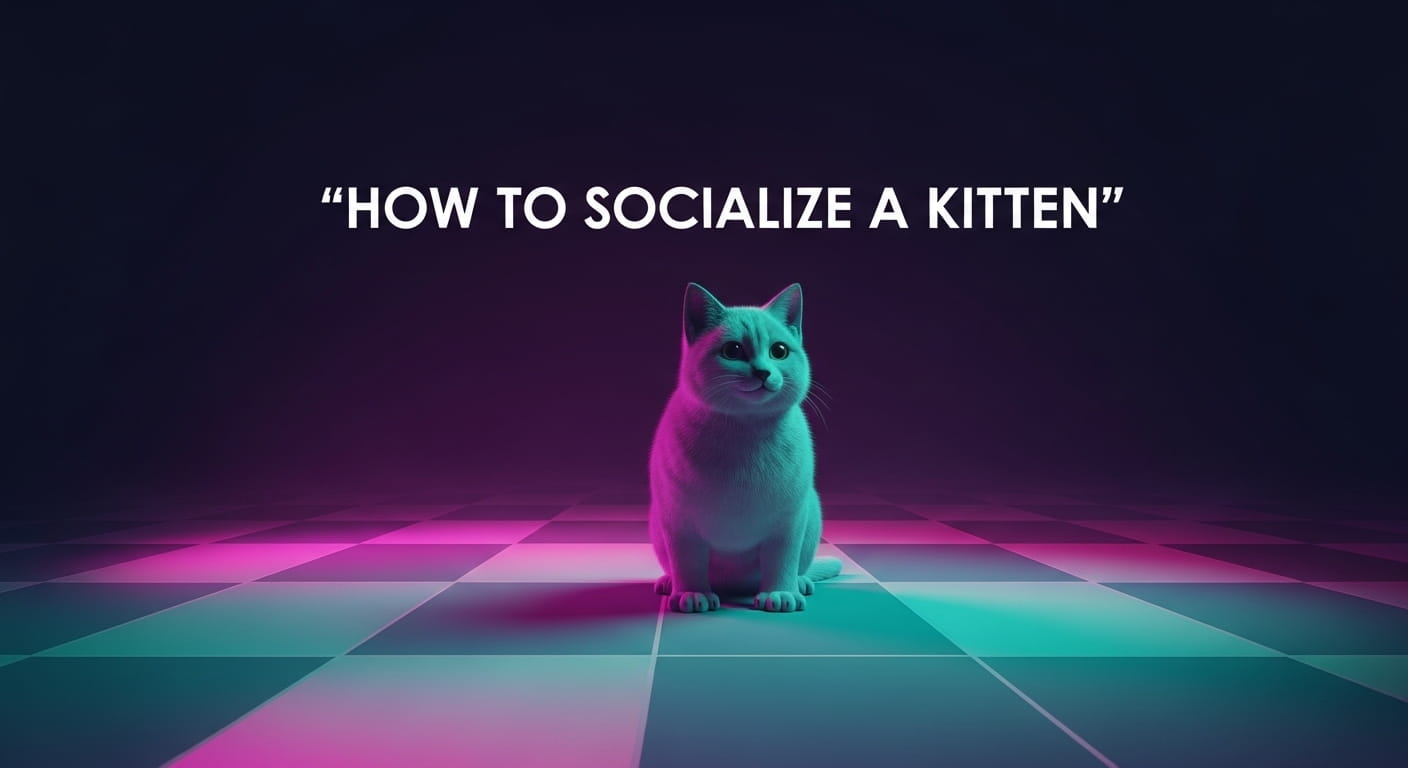 How to Socialise a Kitten