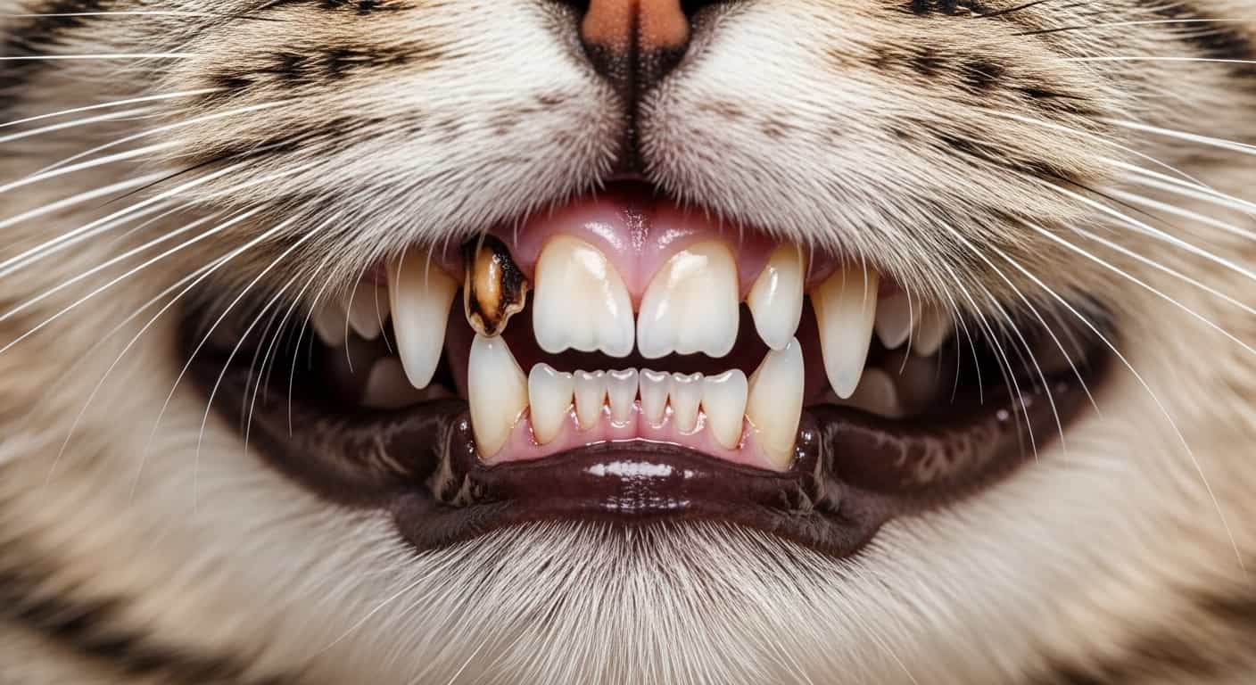 Cat Tooth Decay Signs