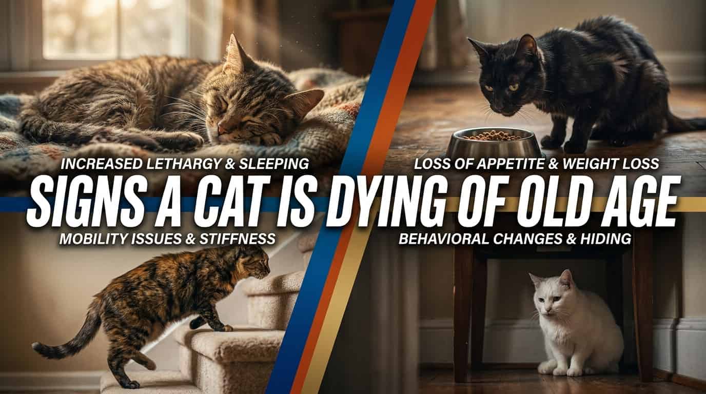 Signs a Cat is Dying of Old Age