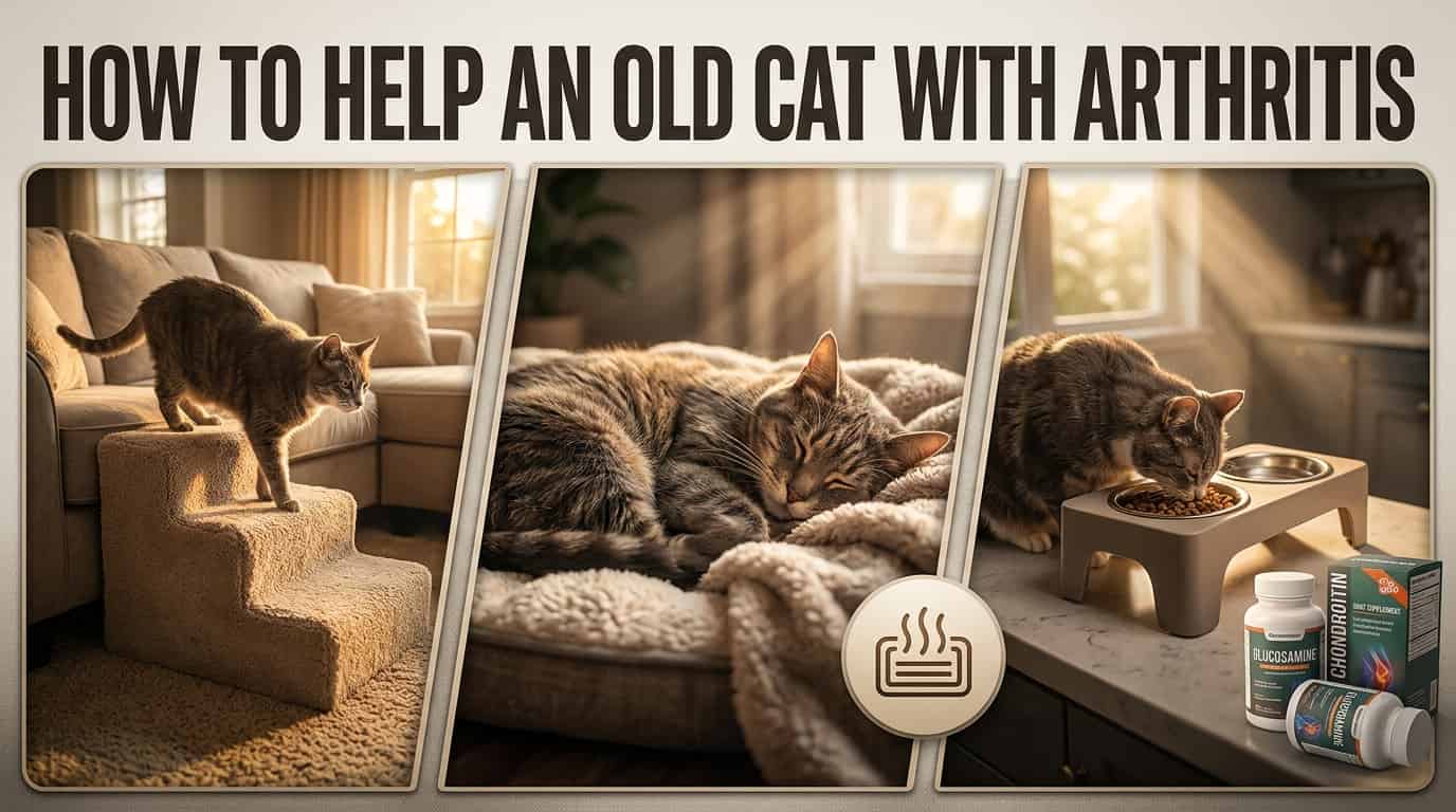How to Help an Old Cat With Arthritis