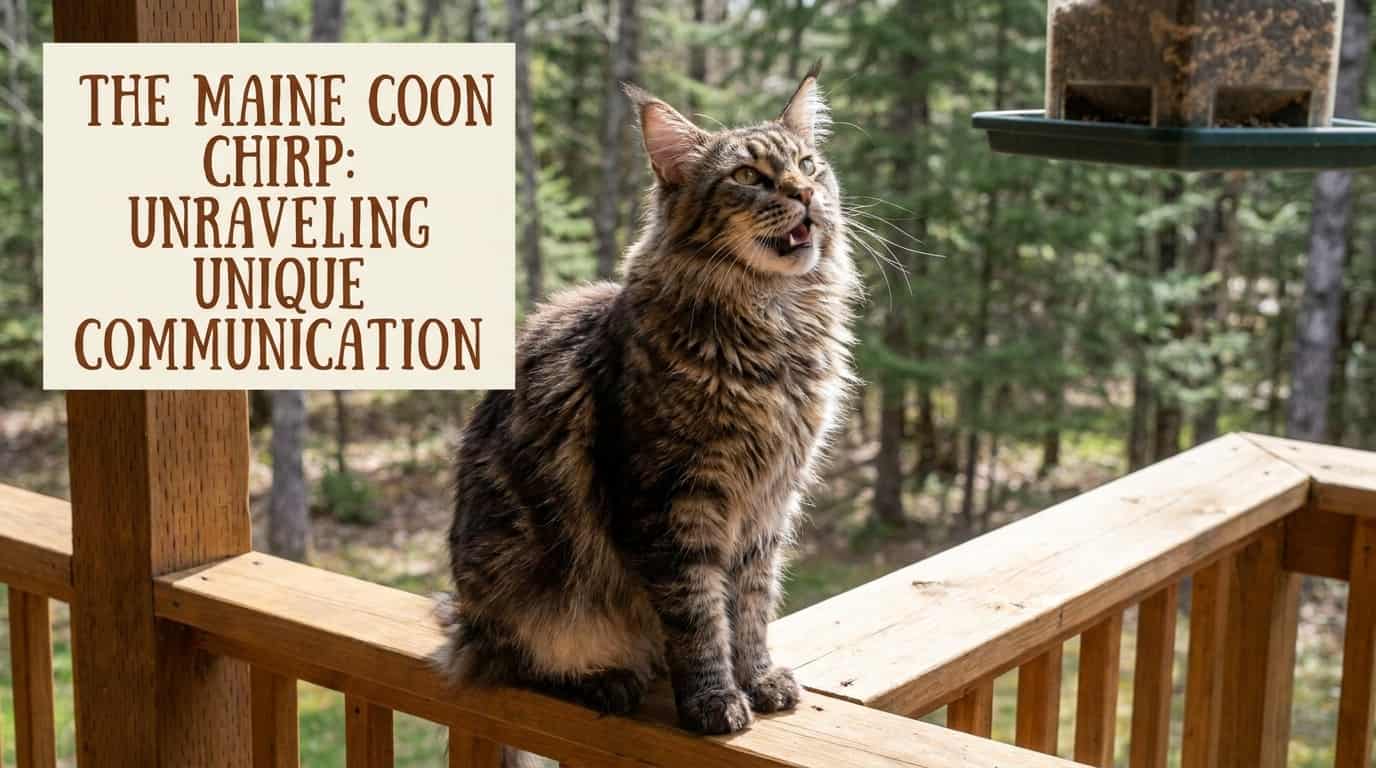 Why Do Maine Coons Chirp?